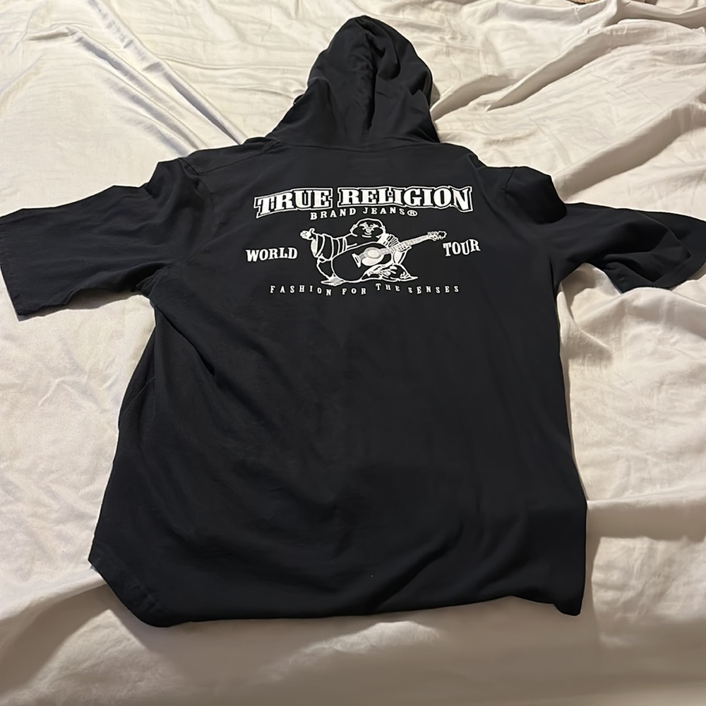 True Religion shirt with hood - Picture 2 of 2